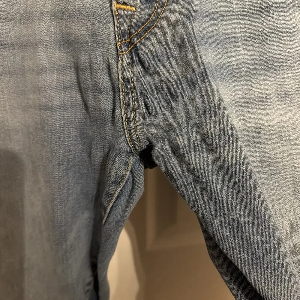 True Religion Men’s Blue Jeans Stretch Ricky Relaxed Straight‎ Size 34 Flap
